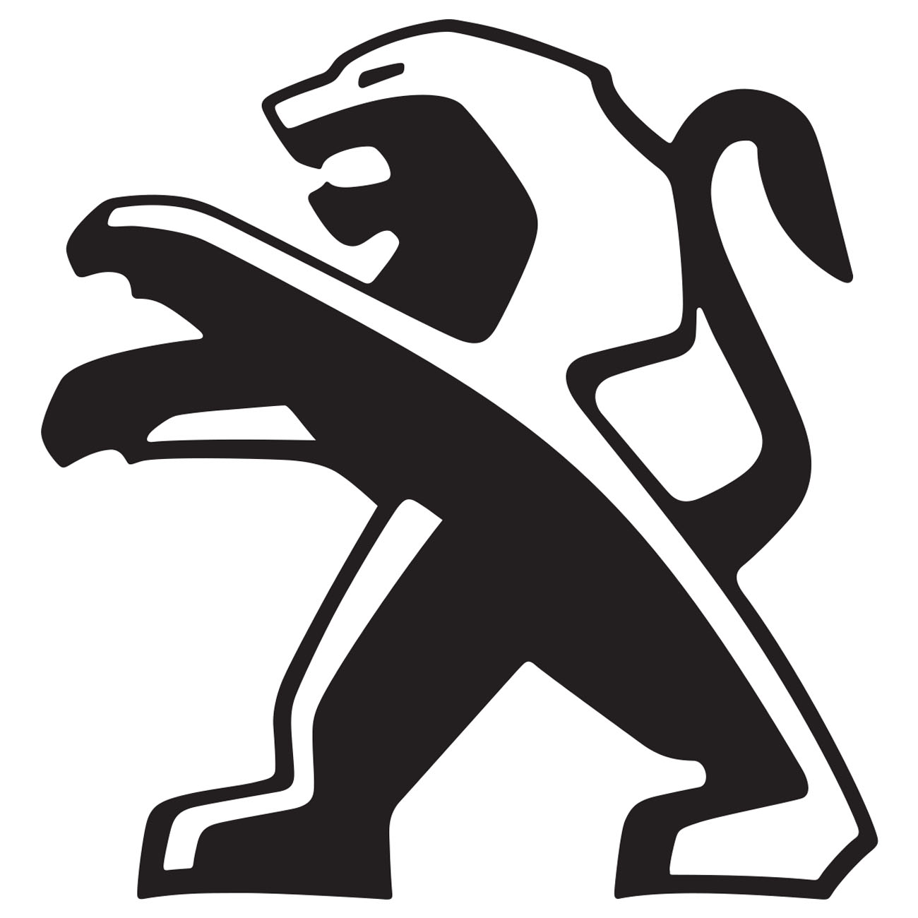 thumbnail image 2 of Metallic Silver Peugeot Logo Sticker | Car Adhesive Decal | Made In Spain 2 of 3