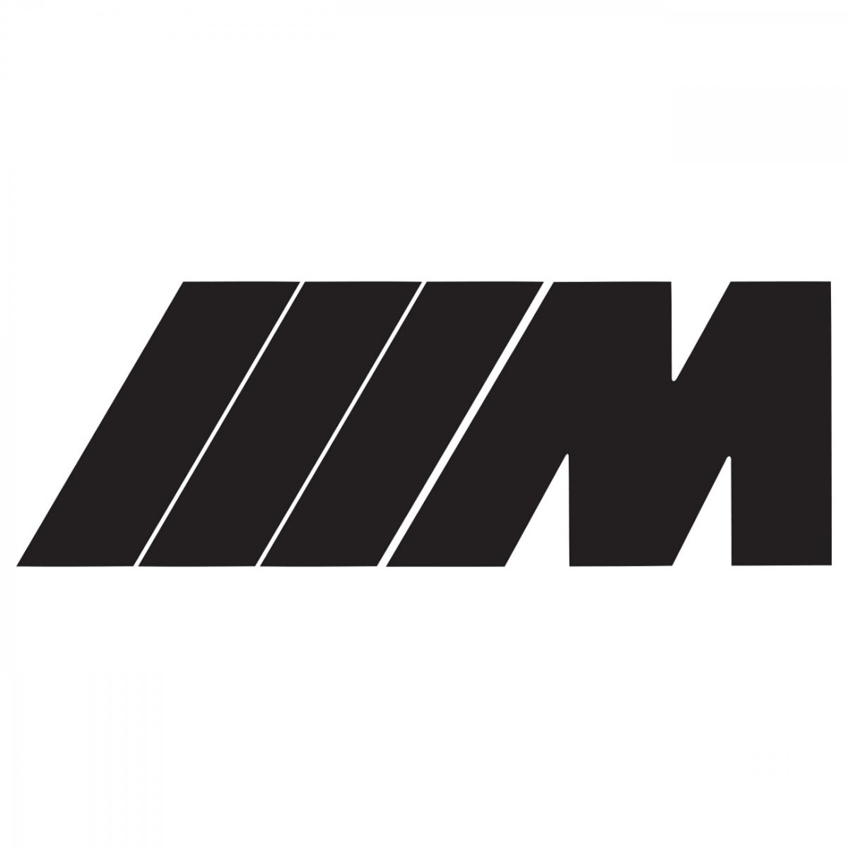 BMW M Logo Vis Alle Stickers FolieGejl Dk